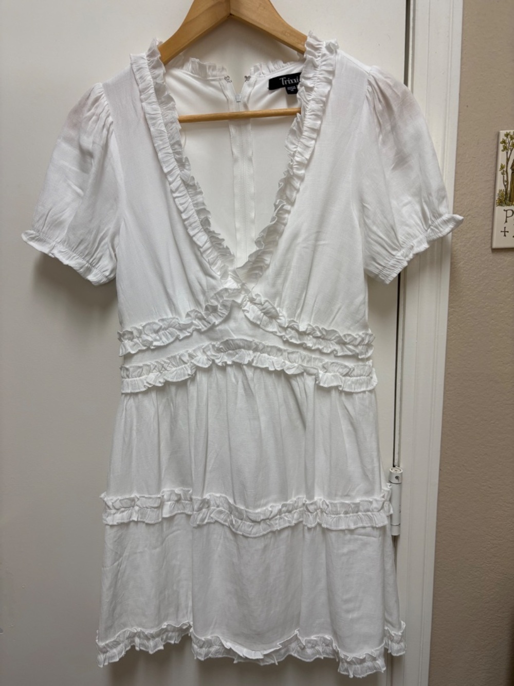 Trixxi Tiered & Ruffled Mini Dress - Picture 2 of 10